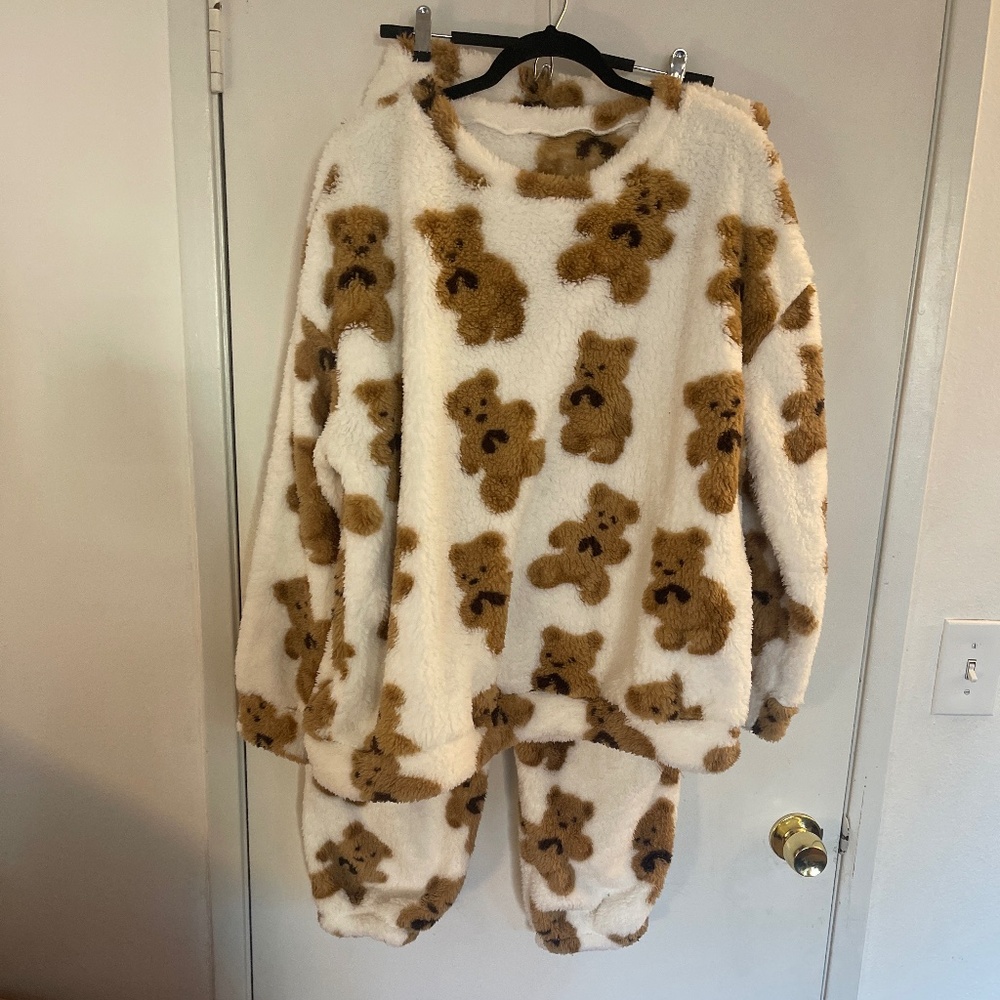 Fleeace bear set 3xl
